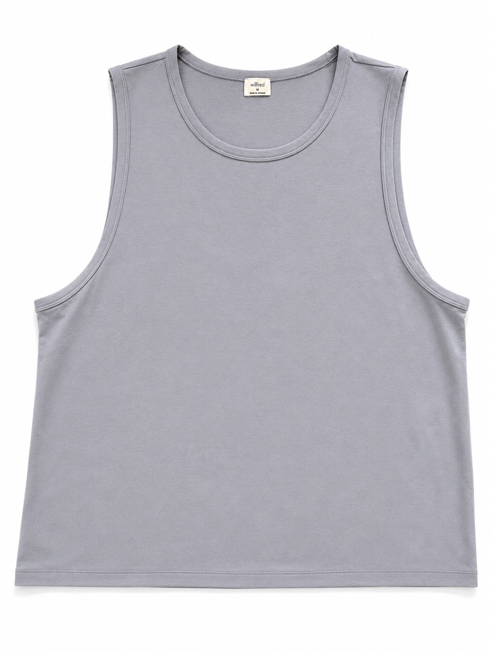 Wilfred by Aritzia Grey Purple Sleeveless Tank Top | Size Medium